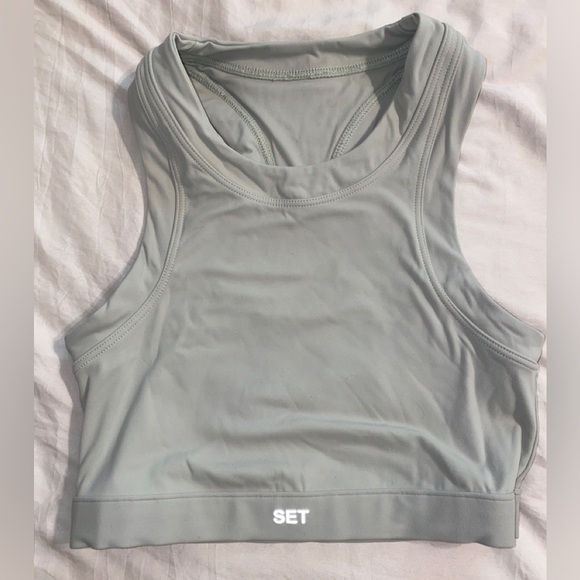 Set Active High Neck Bra - Picture 1 of 3